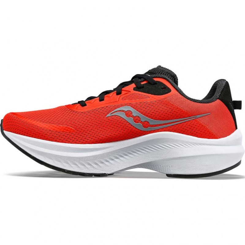 Red Saucony Axon 3 Men's Running Shoes | ISRAEL FDRYIB