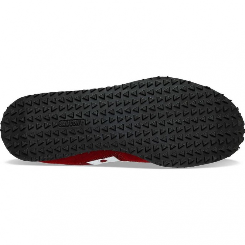 Red Saucony DXN Men's Sneakers | ISRAEL LNETAW