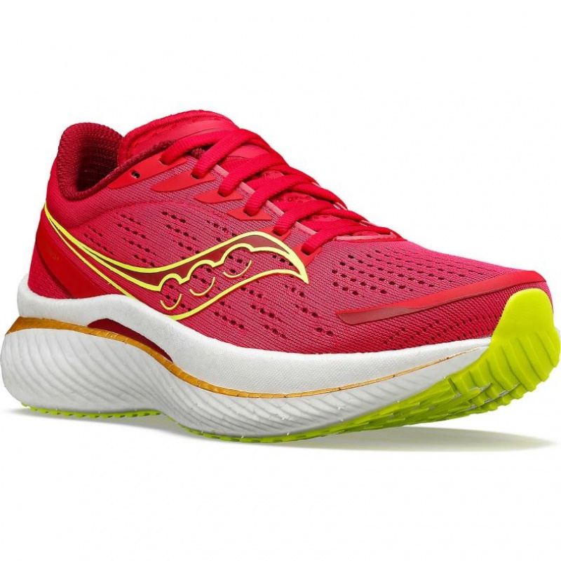 Red Saucony Endorphin Speed 3 Women's Running Shoes | ISRAEL HATUEL