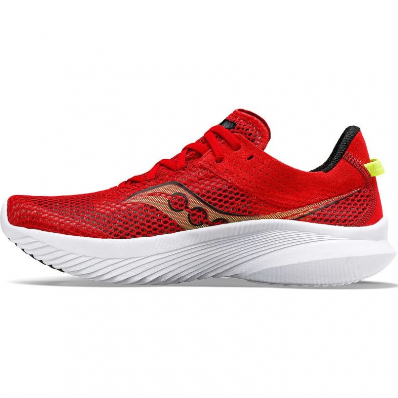 Red Saucony Kinvara 14 Men's Running Shoes | ISRAEL UYNGDR