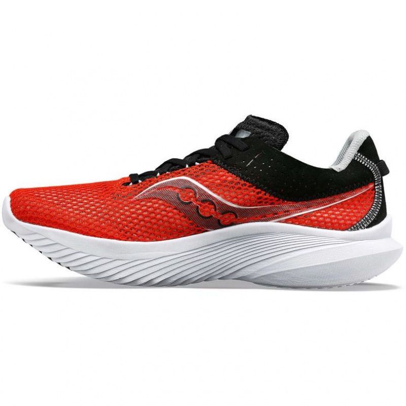 Red Saucony Kinvara 14 Men's Running Shoes | ISRAEL EMDILP