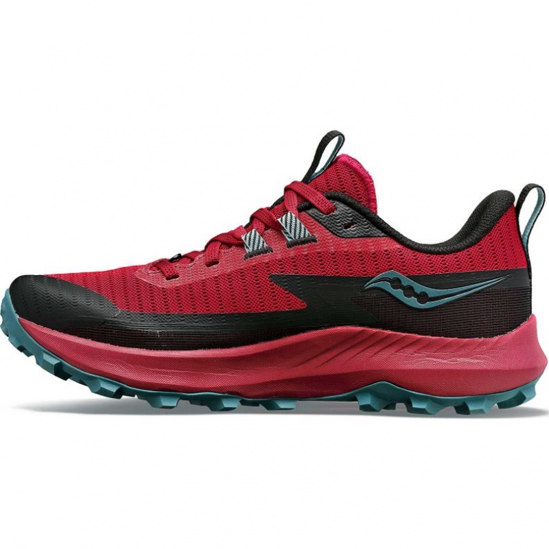 Red Saucony Peregrine 13 Women's Trail Running Shoes | ISRAEL FXDGEI