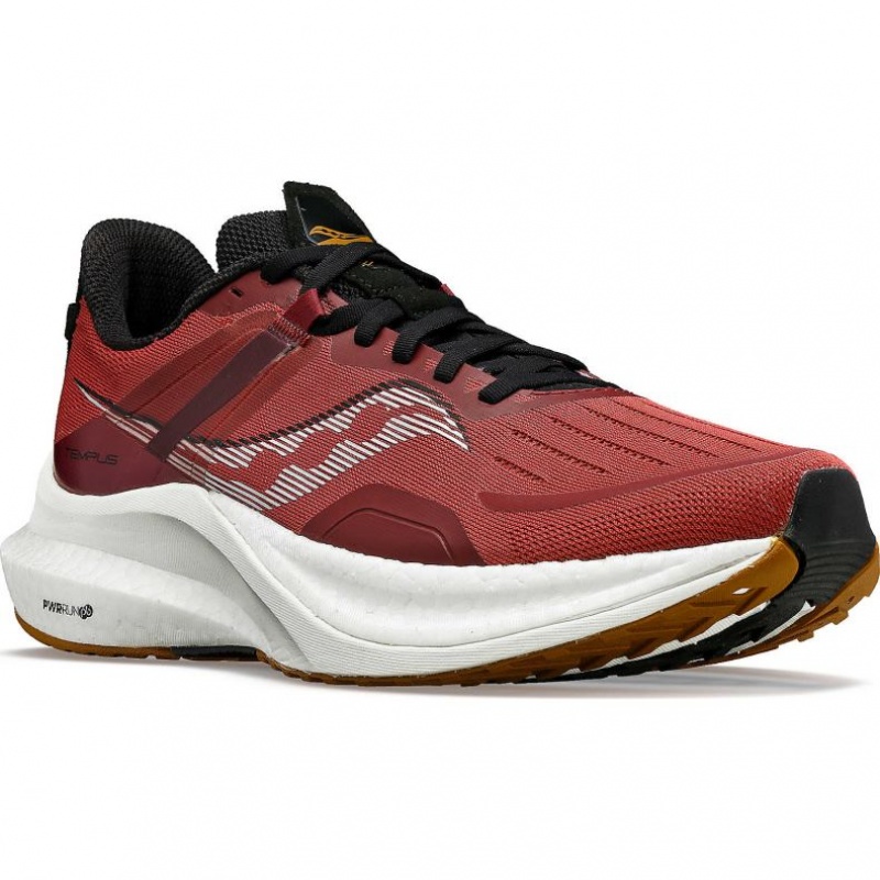 Red Saucony Tempus Men's Running Shoes | ISRAEL BDJNTP