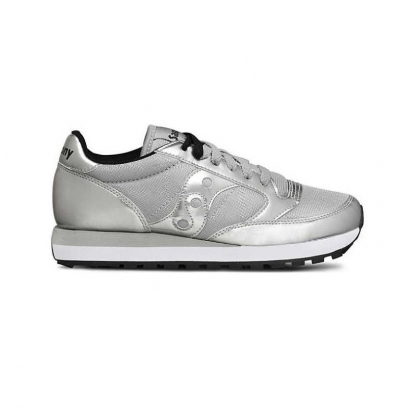 Silver Saucony Jazz Original Women\'s Sneakers | ISRAEL GKFQLJ