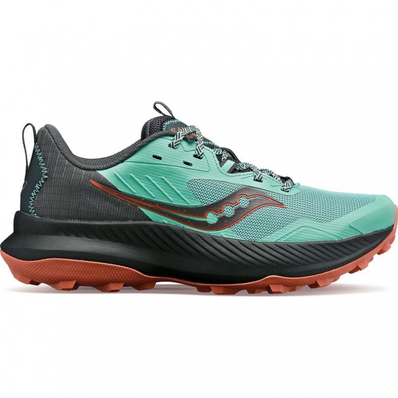 Turquoise Saucony Blaze TR Women\'s Trail Running Shoes | ISRAEL MAUYLO