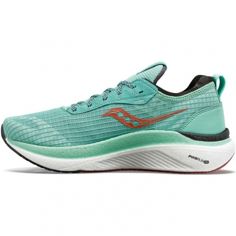 Turquoise Saucony Freedom Crossport Women's Running Shoes | ISRAEL HOFBGY