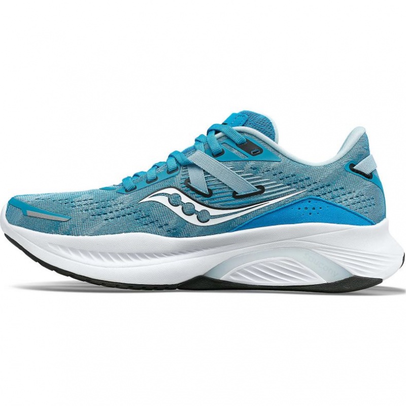 Turquoise Saucony Guide 16 Women's Running Shoes | ISRAEL BIVDCX