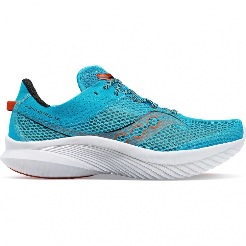 Turquoise Saucony Kinvara 14 Men\'s Running Shoes | ISRAEL JGOYMW