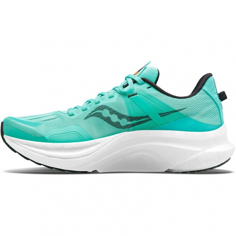 Turquoise Saucony Tempus Men's Running Shoes | ISRAEL MNJSBR