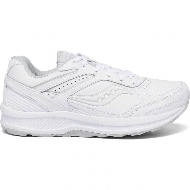 White Saucony Echelon Walker 3 Women\'s Walking Shoes | ISRAEL IHKNDG