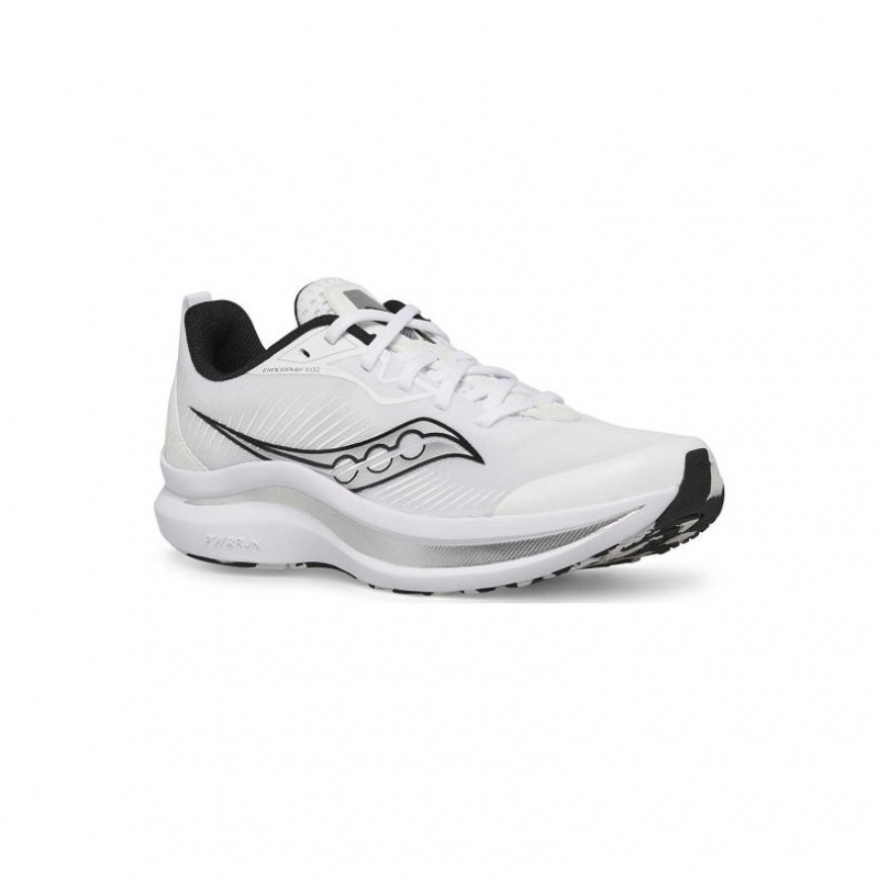 White Saucony Endorphin KDZ Big Kids' Sneakers | ISRAEL FSPILK