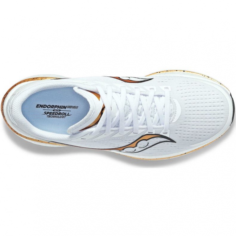 White Saucony Endorphin Speed 3 Men's Running Shoes | ISRAEL MGAHEY