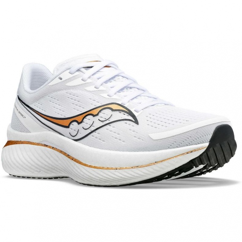 White Saucony Endorphin Speed 3 Women's Running Shoes | ISRAEL GIARHP