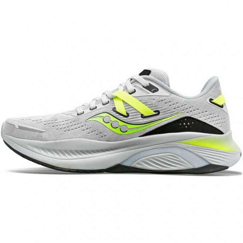 White Saucony Guide 16 Men's Running Shoes | ISRAEL JUWTLK