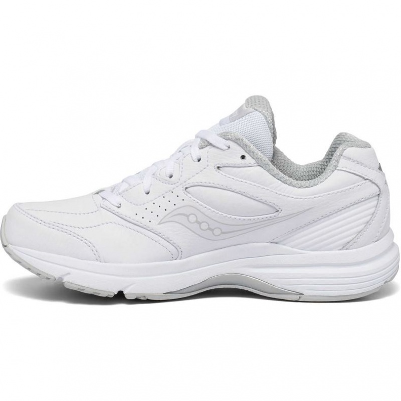 White Saucony Integrity Walker 3 Extra Women's Wide Running Shoes | ISRAEL AYXGLW