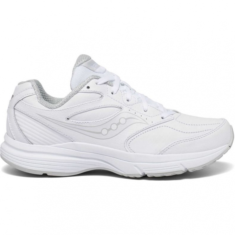 White Saucony Integrity Walker 3 Extra Women\'s Wide Running Shoes | ISRAEL AYXGLW