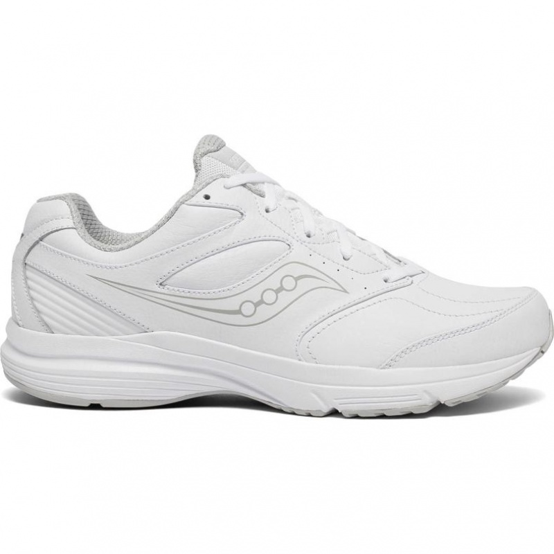 White Saucony Integrity Walker 3 Men\'s Walking Shoes | ISRAEL ZWTDRE