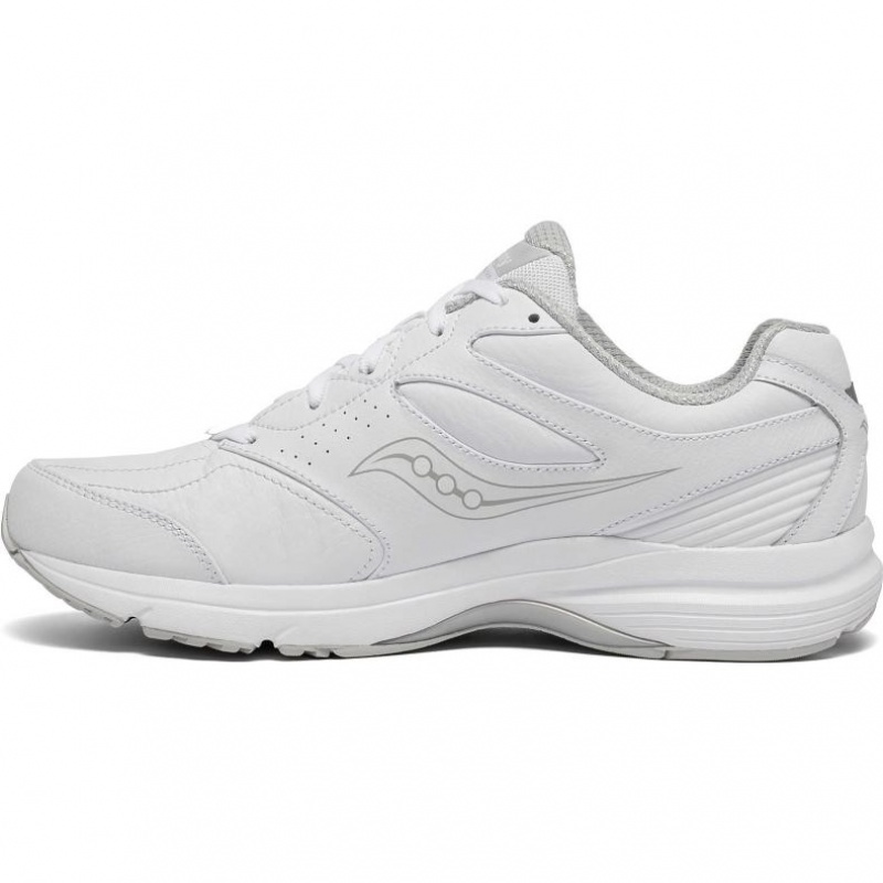 White Saucony Integrity Walker 3 Men's Wide Running Shoes | ISRAEL REAKDG