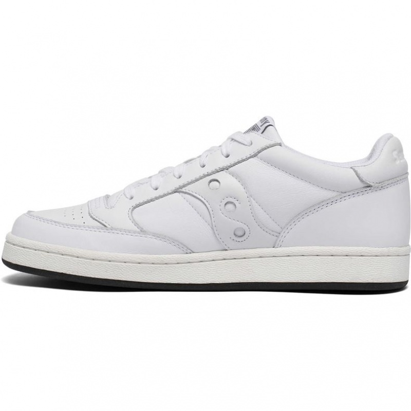 White Saucony Jazz Court Men's Sneakers | ISRAEL KWXEDY