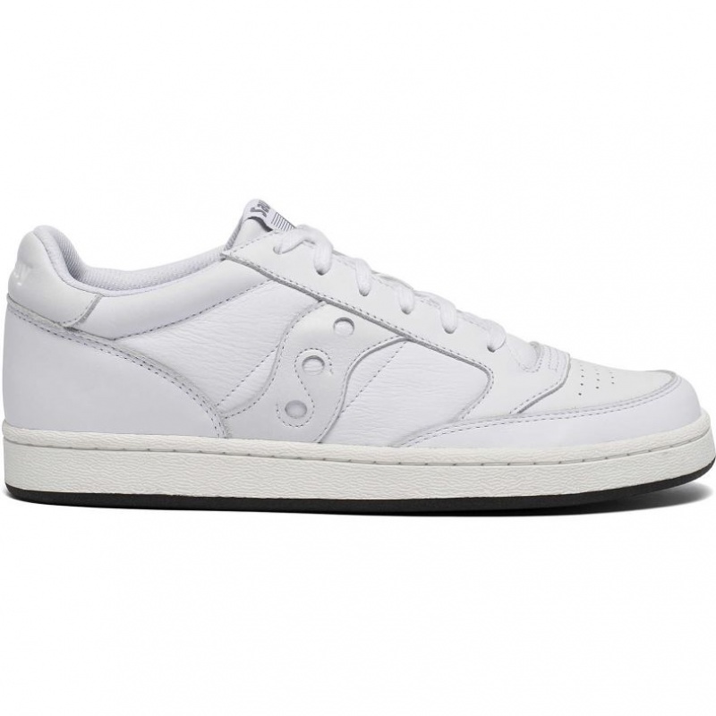 White Saucony Jazz Court Men\'s Sneakers | ISRAEL KWXEDY