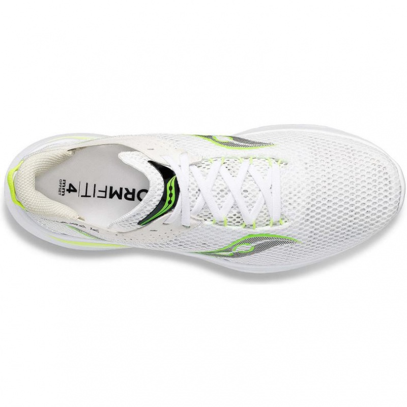 White Saucony Kinvara 14 Men's Running Shoes | ISRAEL UGOYEH