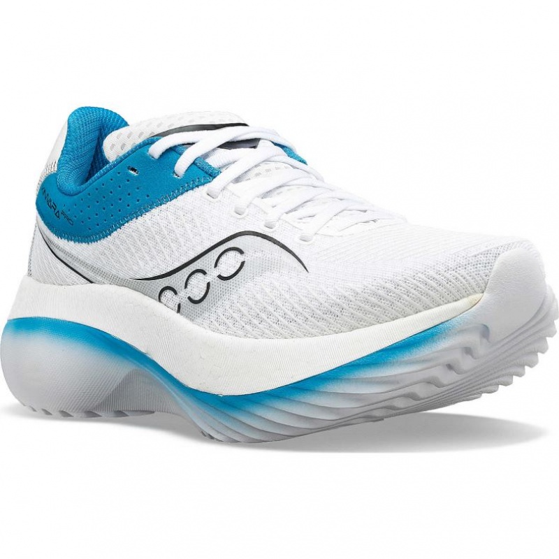 White Saucony Kinvara Pro Women's Running Shoes | ISRAEL YNEFUS