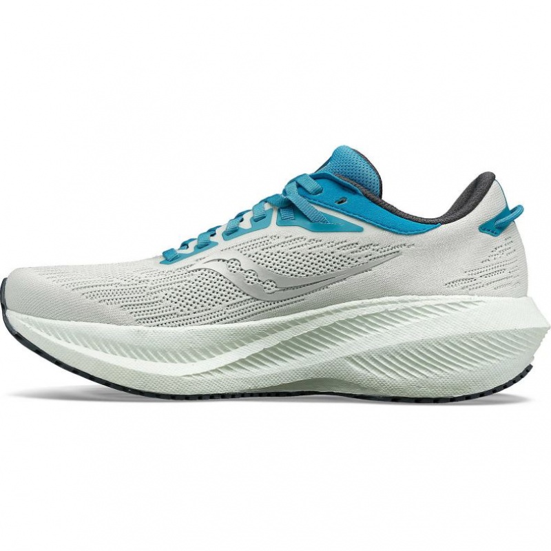 White Saucony Triumph 21 Women's Running Shoes | ISRAEL RLIKXC