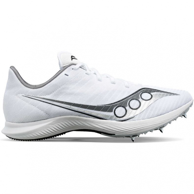 White Saucony Velocity MP Men\'s Running Shoes | ISRAEL IKNYCO