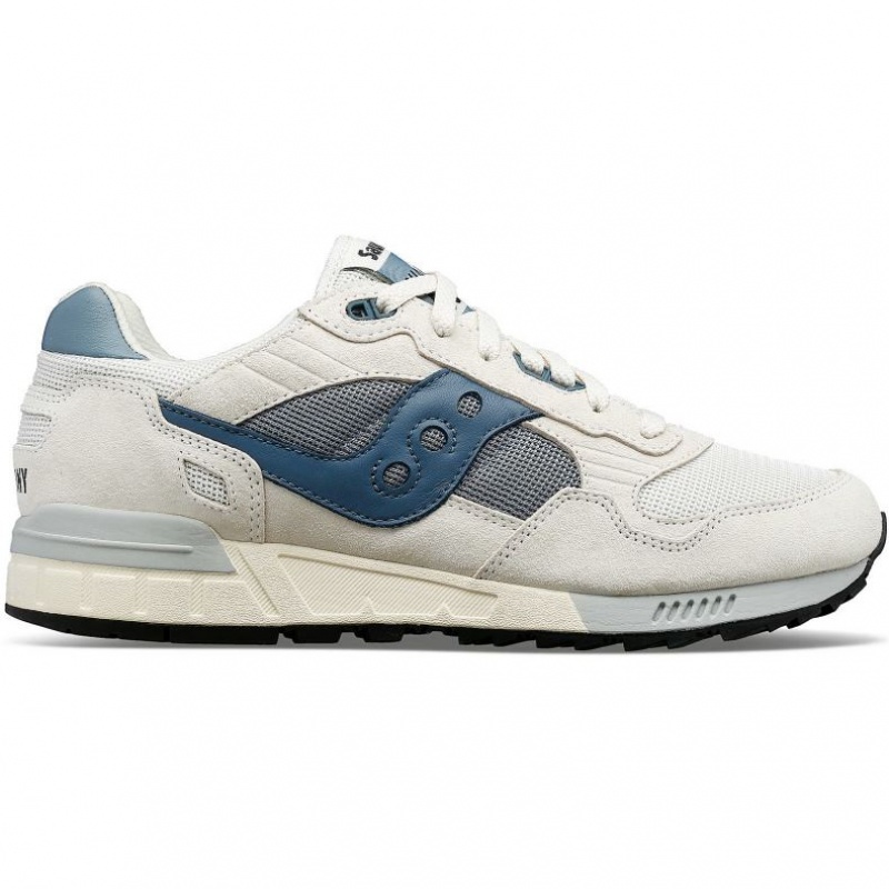 White / Blue Saucony Shadow 5000 Men\'s Sneakers | ISRAEL DXUEZV