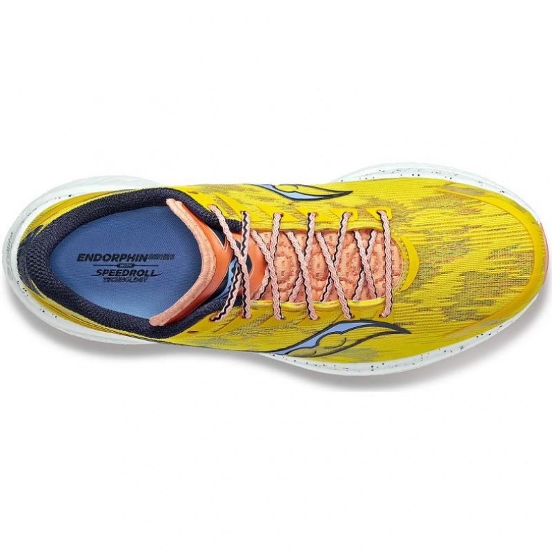 Yellow Saucony Endorphin Speed 3 Women's Running Shoes | ISRAEL BMJIWT