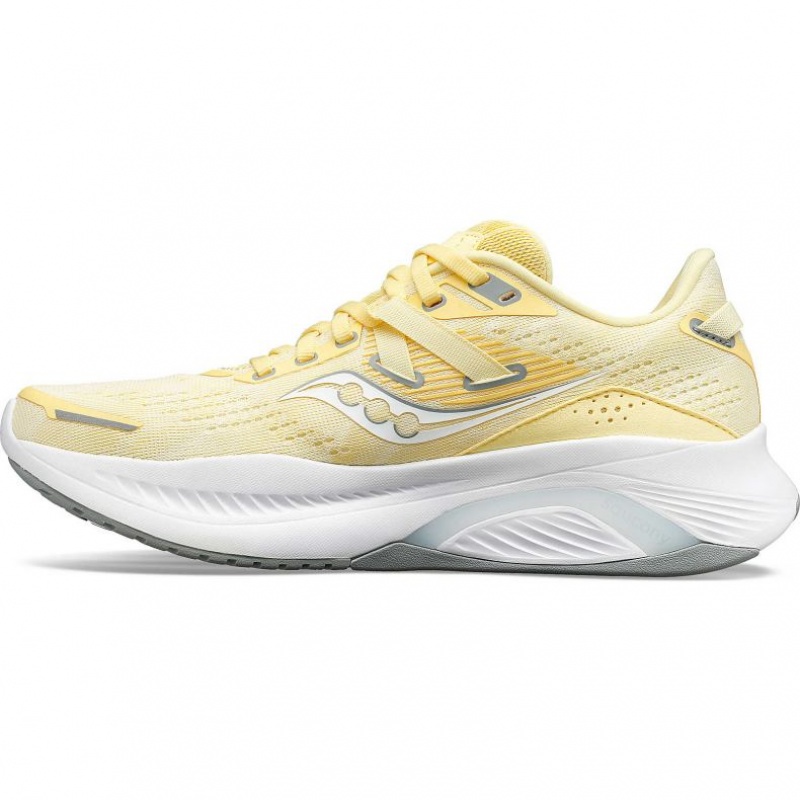 Yellow Saucony Guide 16 Women's Running Shoes | ISRAEL VDCTQG