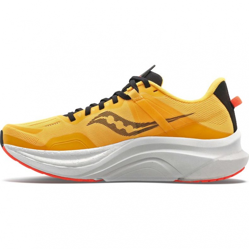 Yellow Saucony Tempus Men's Running Shoes | ISRAEL IVKEDW