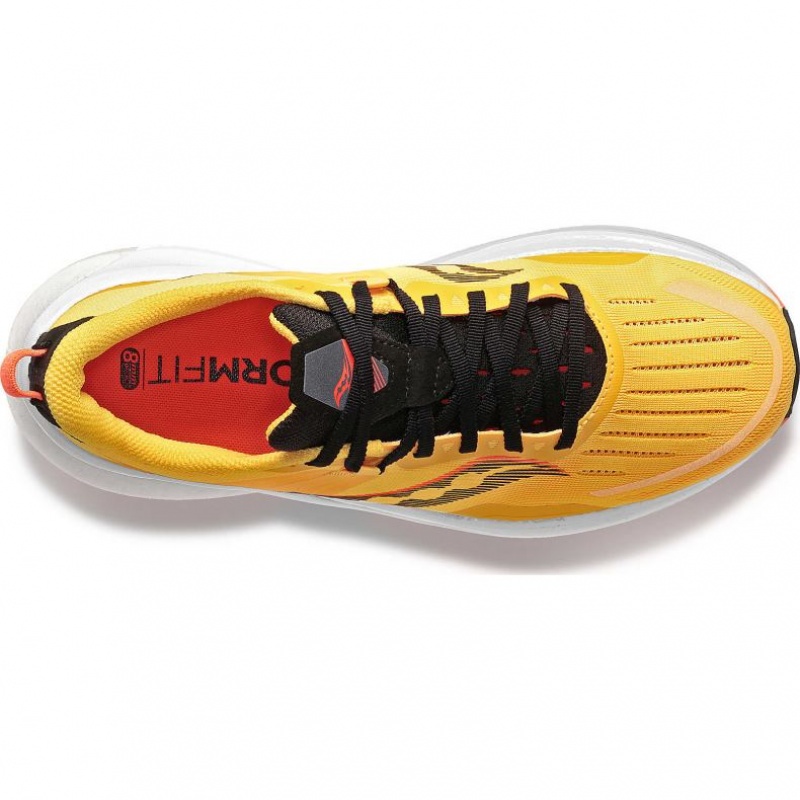 Yellow Saucony Tempus Men's Running Shoes | ISRAEL IVKEDW